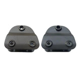 Maxbell Patio Umbrella Large Bracket Metal Parasol Accessory for Fishing Yard Garden black