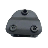 Maxbell Patio Umbrella Large Bracket Metal Parasol Accessory for Fishing Yard Garden black