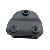 Maxbell Patio Umbrella Large Bracket Metal Parasol Accessory for Fishing Yard Garden black