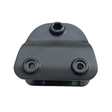 Maxbell Patio Umbrella Large Bracket Metal Parasol Accessory for Fishing Yard Garden black