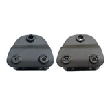 Maxbell Patio Umbrella Large Bracket Metal Parasol Accessory for Fishing Yard Garden black