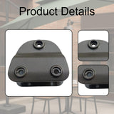 Maxbell Patio Umbrella Large Bracket Metal Parasol Accessory for Fishing Yard Garden gray