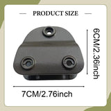 Maxbell Patio Umbrella Large Bracket Metal Parasol Accessory for Fishing Yard Garden gray