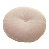 Maxbell Round Floor Pillow Small Floor Cushion Pad for Chair Sofa Adults Kids Office Beige