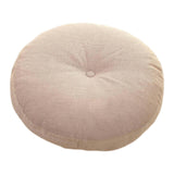 Maxbell Round Floor Pillow Small Floor Cushion Pad for Chair Sofa Adults Kids Office Beige