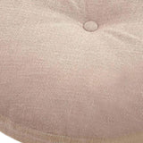 Maxbell Round Floor Pillow Small Floor Cushion Pad for Chair Sofa Adults Kids Office Beige