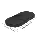 Oval Pool Cover Dustproof Inflatable Pool Cover for Paddling Pools Accessory 274x549cm
