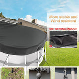 Oval Pool Cover Dustproof Inflatable Pool Cover for Paddling Pools Accessory 305x488cm