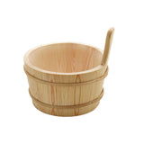 Maxbell Sauna Bucket and Ladle Versatile Sauna Accessories for SPA Sauna Room Houses