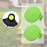 Maxbell 2x Trimmer Spools Cap Covers Attachment Strong Refills Parts Autofeed Double