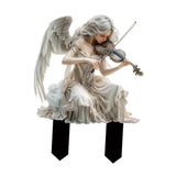 Maxbell Fairy Garden Stake Decor 2D Yard Sign Collectible for Outdoor Farmhouse Home