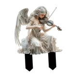 Maxbell Fairy Garden Stake Decor 2D Yard Sign Collectible for Outdoor Farmhouse Home
