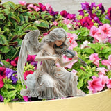 Maxbell Fairy Garden Stake Decor 2D Yard Sign Collectible for Outdoor Farmhouse Home