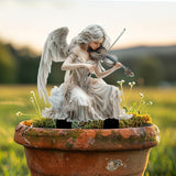 Maxbell Fairy Garden Stake Decor 2D Yard Sign Collectible for Outdoor Farmhouse Home