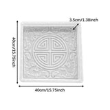 Maxbell Concrete Brick Cement Model DIY Unique for Chinese Courtyard Outdoor Walkway Round Pattern