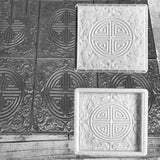 Maxbell Concrete Brick Cement Model DIY Unique for Chinese Courtyard Outdoor Walkway Round Pattern