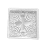 Maxbell Concrete Brick Cement Model DIY Unique for Chinese Courtyard Outdoor Walkway Round Pattern