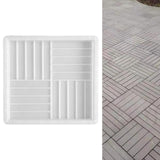 Maxbell Concrete Brick Cement Model Unique Paths Maker Model for Garden Lawn Pathway