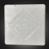 Maxbell Concrete Brick Cement Model DIY Unique for Chinese Courtyard Outdoor Walkway Square Pattern