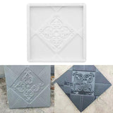 Maxbell Concrete Brick Cement Model DIY Unique for Chinese Courtyard Outdoor Walkway Square Pattern
