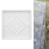 Maxbell Concrete Brick Cement Model DIY Unique for Chinese Courtyard Outdoor Walkway Square Pattern