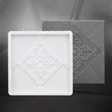 Maxbell Concrete Brick Cement Model DIY Unique for Chinese Courtyard Outdoor Walkway Square Pattern