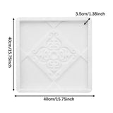 Maxbell Concrete Brick Cement Model DIY Unique for Chinese Courtyard Outdoor Walkway Square Pattern