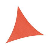 Maxbell Sun Shade Sail 3x3x3M Triangular Block Sun Cover for Backyard Garden Deck Red