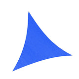 Maxbell Sun Shade Sail 3x3x3M Triangular Block Sun Cover for Backyard Garden Deck Blue