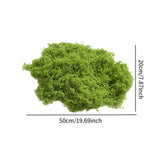 Maxbell False Moss Ornaments Simulated Green Plants for Terrariums Garden Plant Pots S Light Green