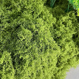 Maxbell False Moss Ornaments Simulated Green Plants for Terrariums Garden Plant Pots S Light Green