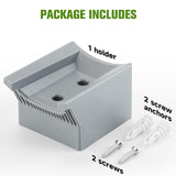 Maxbell Blower Wall Mount Bracket Simple Installation Tool Storage for lb7654 lb7650 Gray