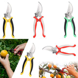 Maxbell Garden Pruning Shear Professional Gardening Scissors for Farm Orchard Garden Yellow