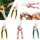 Maxbell Garden Pruning Shear Professional Gardening Scissors for Farm Orchard Garden Yellow