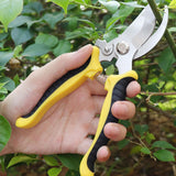 Maxbell Garden Pruning Shear Professional Gardening Scissors for Farm Orchard Garden Yellow