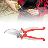 Maxbell Garden Pruning Shear Professional Gardening Scissors for Farm Orchard Garden Red