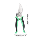 Maxbell Garden Pruning Shear Professional Gardening Scissors for Farm Orchard Garden Green