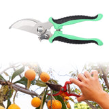 Maxbell Garden Pruning Shear Professional Gardening Scissors for Farm Orchard Garden Green