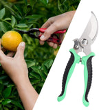 Maxbell Garden Pruning Shear Professional Gardening Scissors for Farm Orchard Garden Green