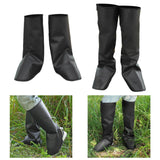 Maxbell 2Pcs Snake Gaiters Men Women Protective Waterproof Durability for Lower Legs 40cm