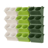 Maxbell Wall Mounted Plant Holder Home Decor Flower Rack for Hallway Entryway Indoor Dark Green