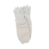 Maxbell Beekeeping Gloves 1 Pair Canvas with Elastic Cuffs Beekeeper Anti Bee Gloves