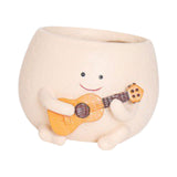 Maxbell Smile Face Planter Gift Home Decoration Flowerpot for Office Patio Entryway