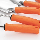 Maxbell 5Pcs Stainless Steel Gardening Tools for Loose Soil Planting Flowers Digging