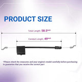 Maxbell Brake Cable for Lawn Mower Replace Repair Part 290-935 for 20008 20001 20012