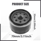 Maxbell Lawnmower Oil Filter 120-485 High Reliability Easy Installation Repair Part