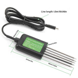 Maxbell 8 in 1 Soil Tester Portable Soil PH Tester for Gardening Indoor Outdoor Farm