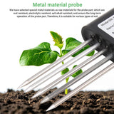 Maxbell 8 in 1 Soil Tester Portable Soil PH Tester for Gardening Indoor Outdoor Farm