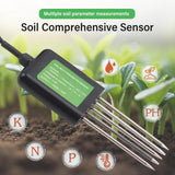 Maxbell 8 in 1 Soil Tester Portable Soil PH Tester for Gardening Indoor Outdoor Farm