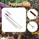 Maxbell Mushroom Foraging Picker Retractable Handheld Portable Mushroom Picking Tool